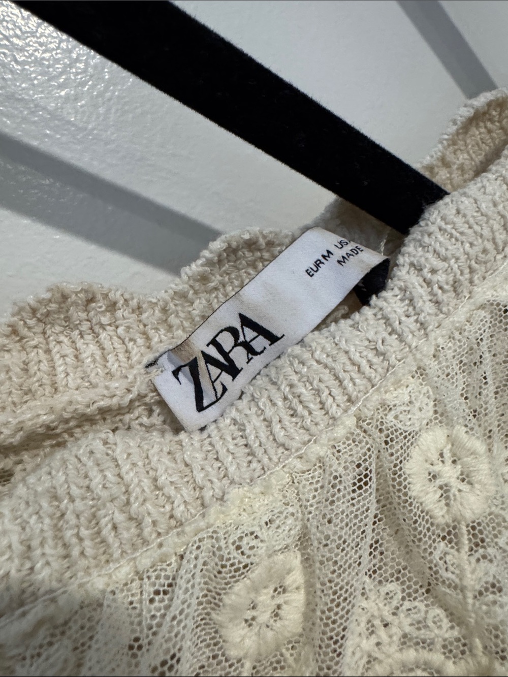Zara Ruffle Knit Sweater - Picture 3 of 6